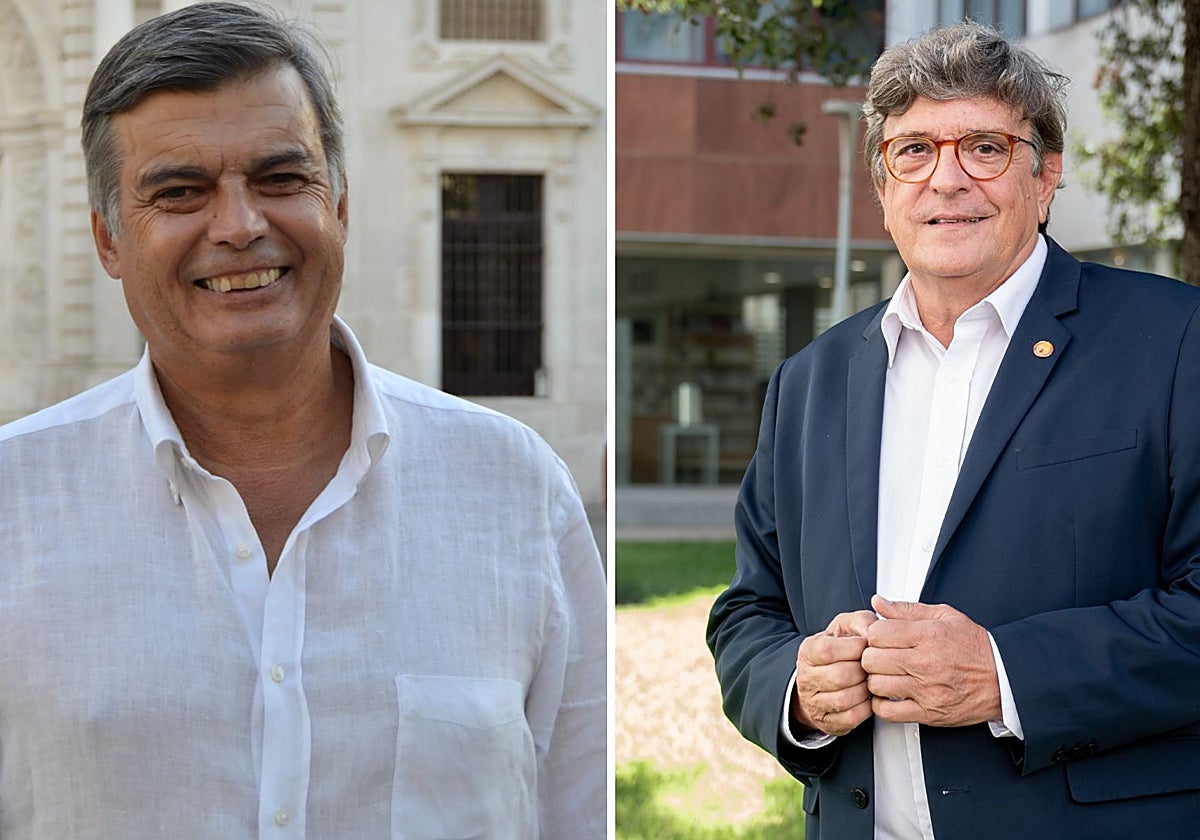 Manuel Felipe Rosa y José Luis Gutiérrez, candidatos a rector de la US