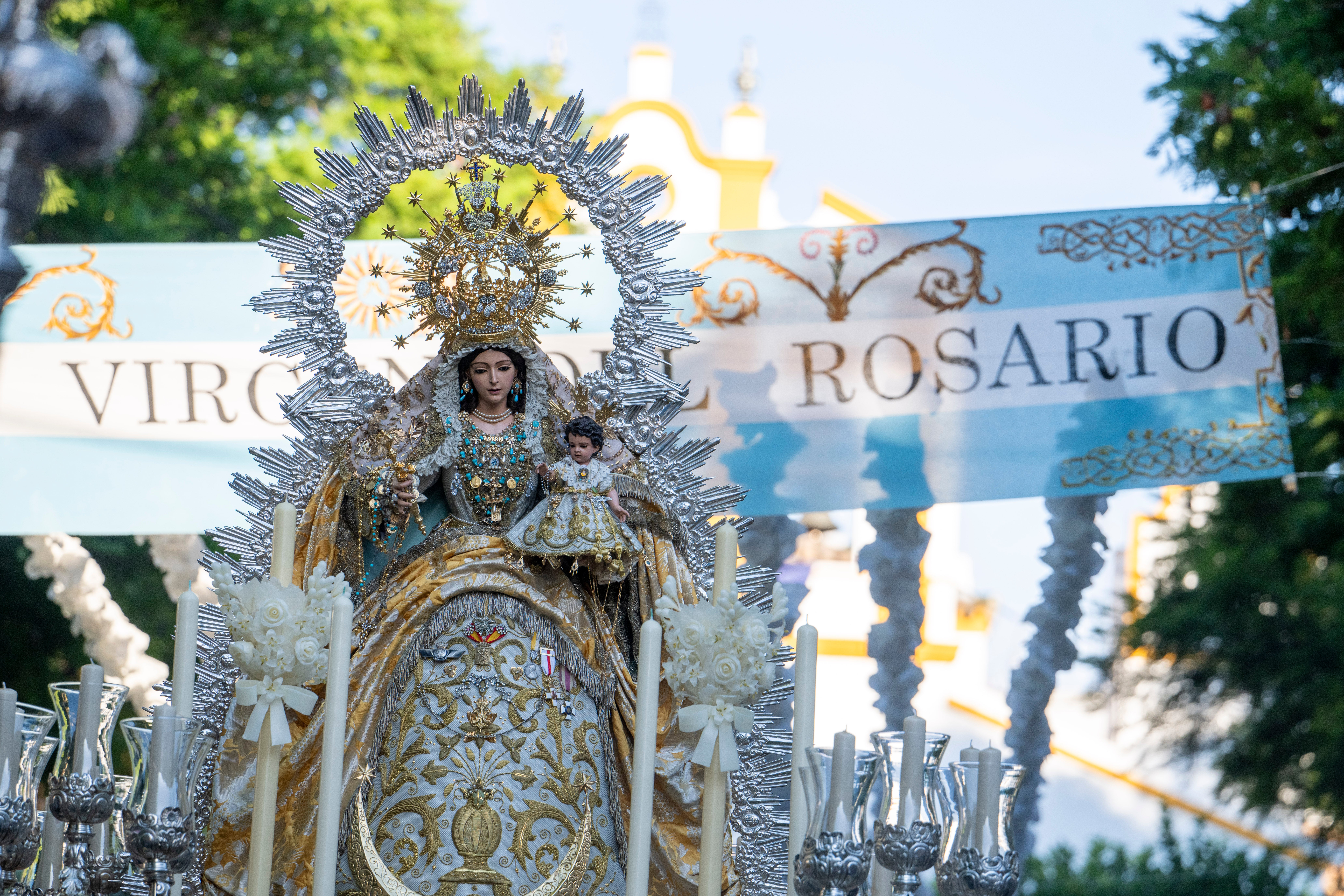 Las procesiones del primer sábado de octubre, en imágenes