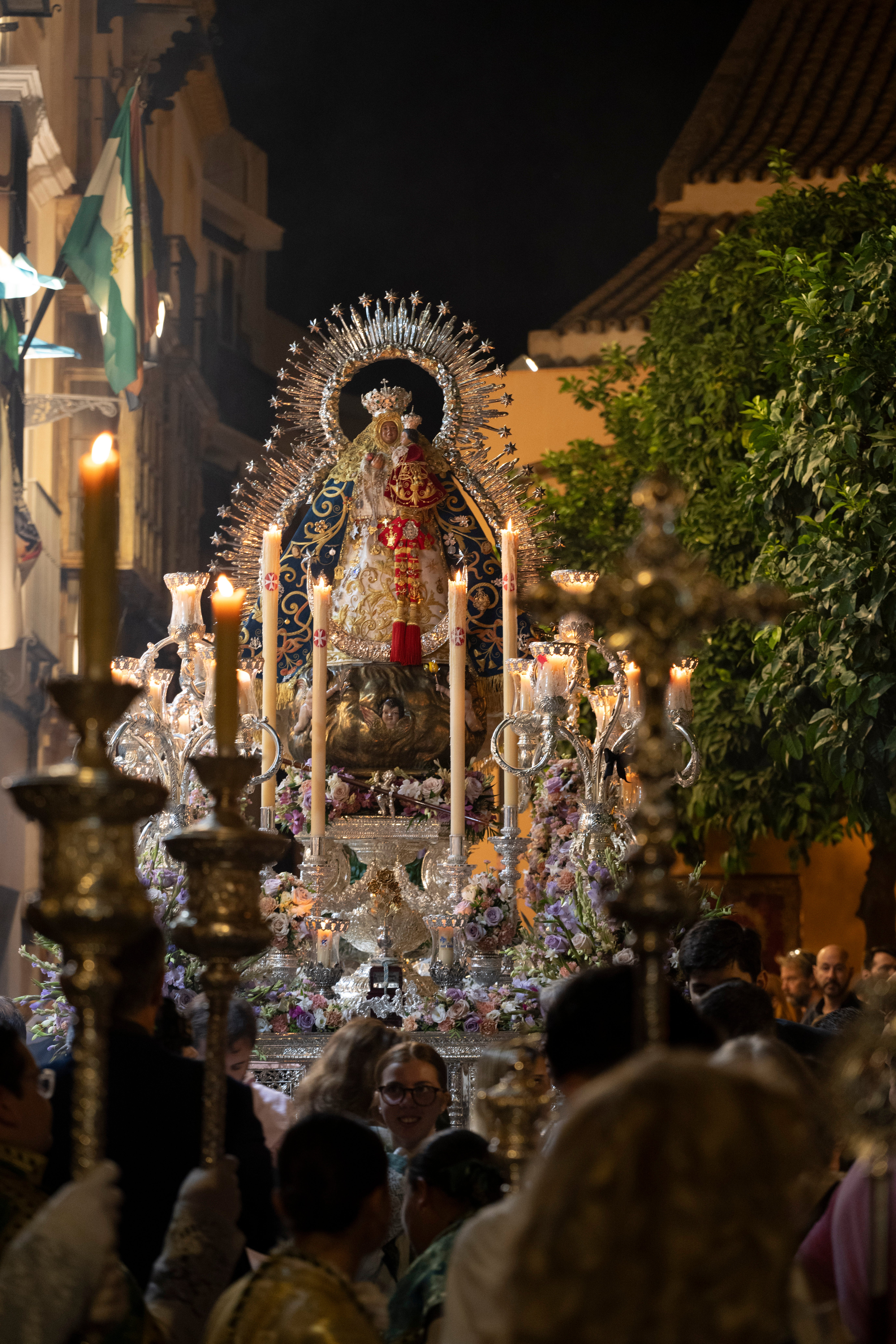 Las procesiones del primer sábado de octubre, en imágenes