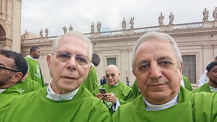 Eduardo Martín Clemens, junto a Antonio Fernández, director nacional del IEME