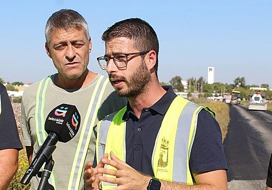 El alcalde de Las Cabezas, José Solano