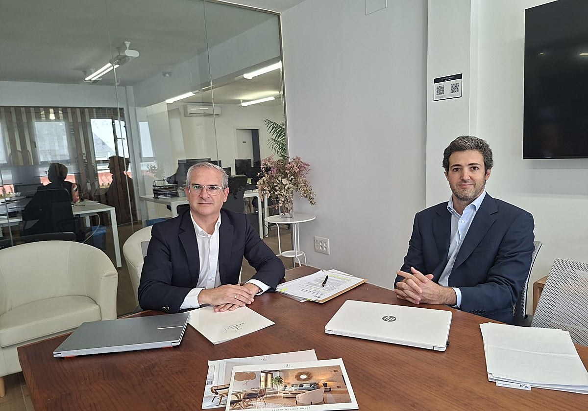 Pedro Carrillo, nuevo director general, e Ignacio Lerdo de Tejada, CEO de Genteel Home