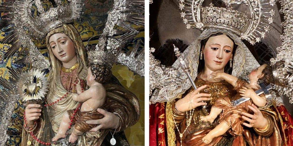 Así son los recorridos de las procesiones del Amparo de la Magdalena y la Reina de Todos los Santos de 2025