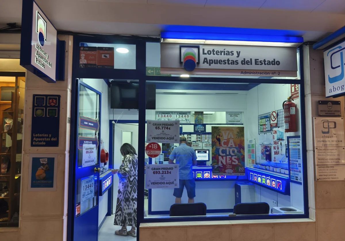 El primer premio de la Lotería Nacional reparte suerte en la provincia de Sevilla