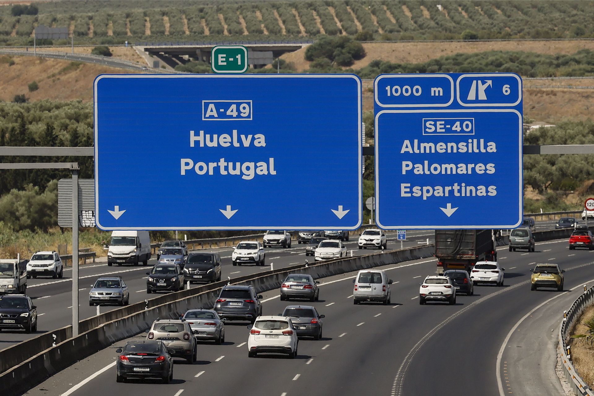 Una carretera andaluza