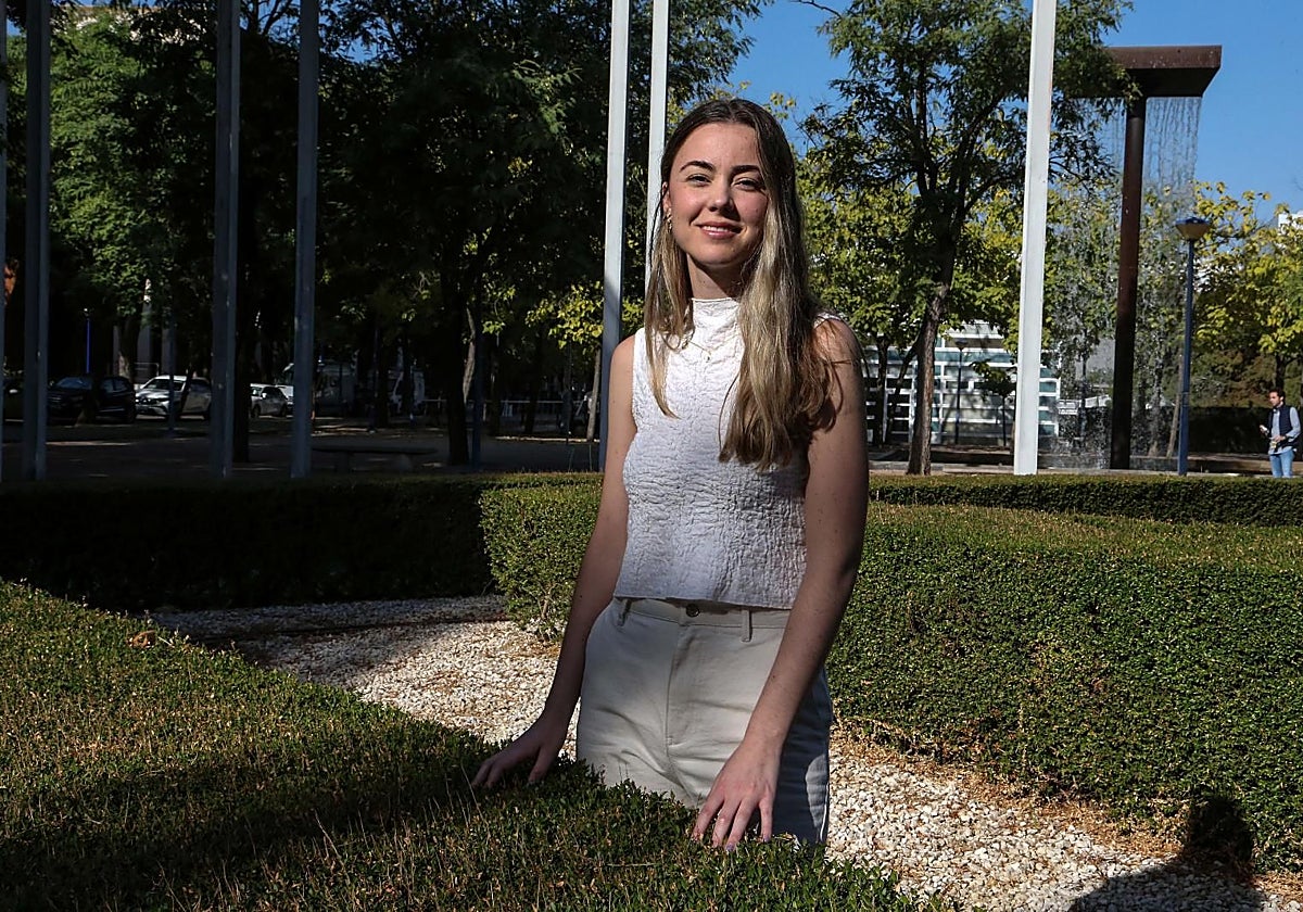María Jiménez Rus, sevillana de 28 años becada Fulbright y recién doctorada