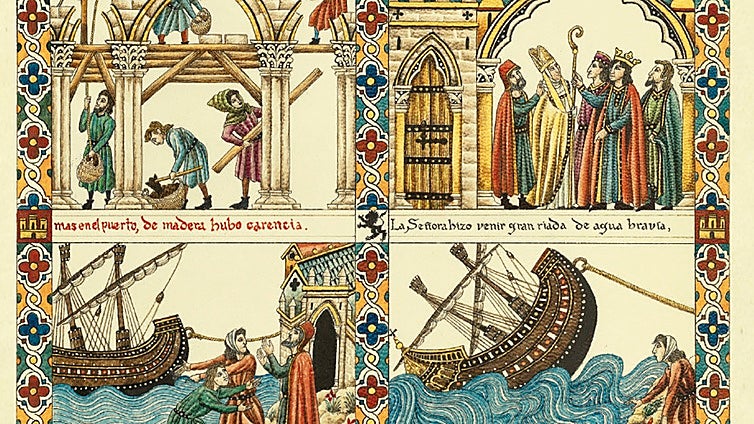 Aparecen ilustradas por primera vez las 'Cantigas de Santa María del Puerto' de Alfonso X el Sabio
