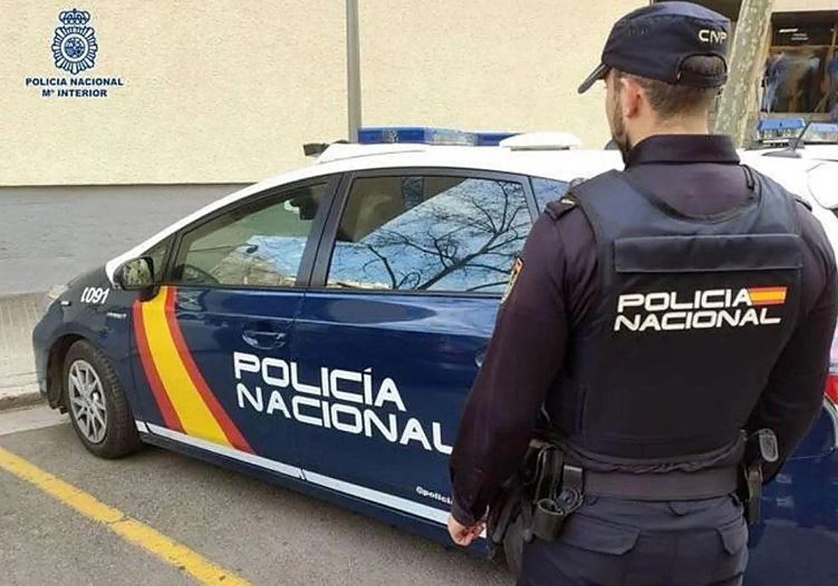 Un agente de la Policía Nacional, en una imagen de archivo