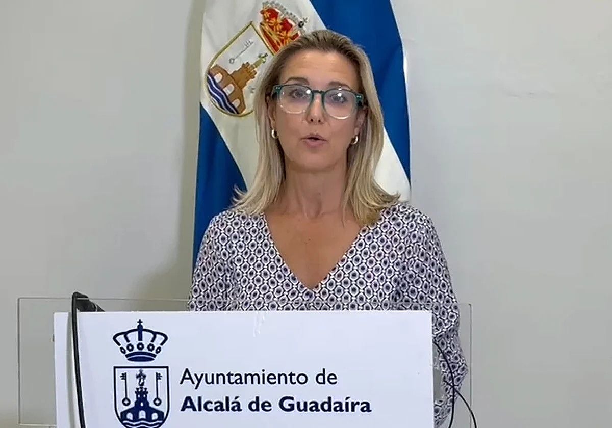 Rueda de prensa de la alcaldesa de Alcalá de Guadaíra tras publicar ABC la denuncia ante la Fiscalía
