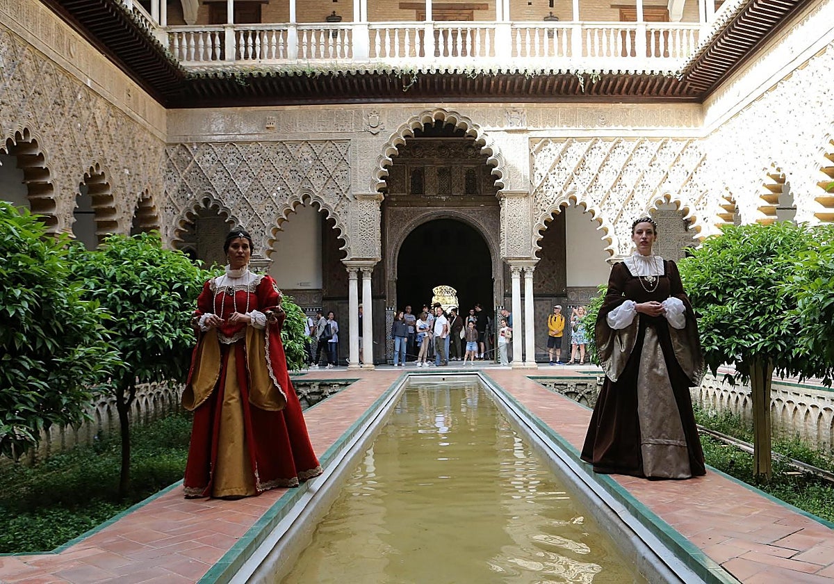 Una visita teatralizada en el Real Alcázar