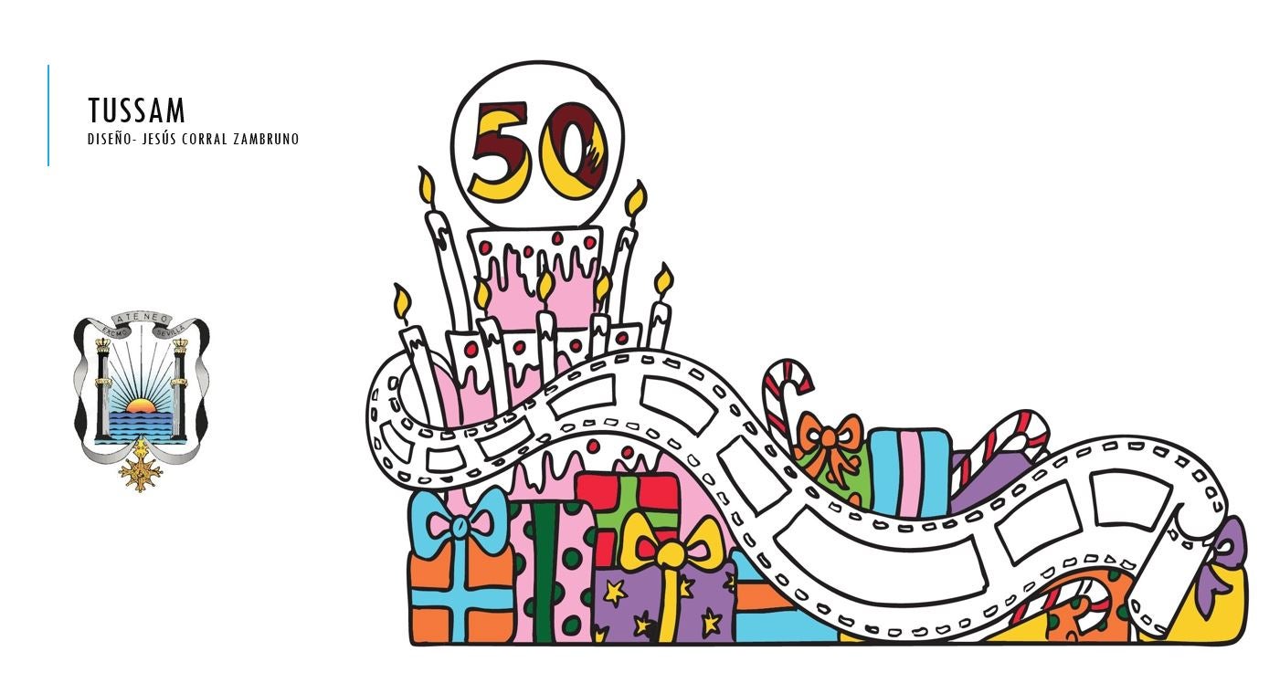 Carroza dedicada a Tussam