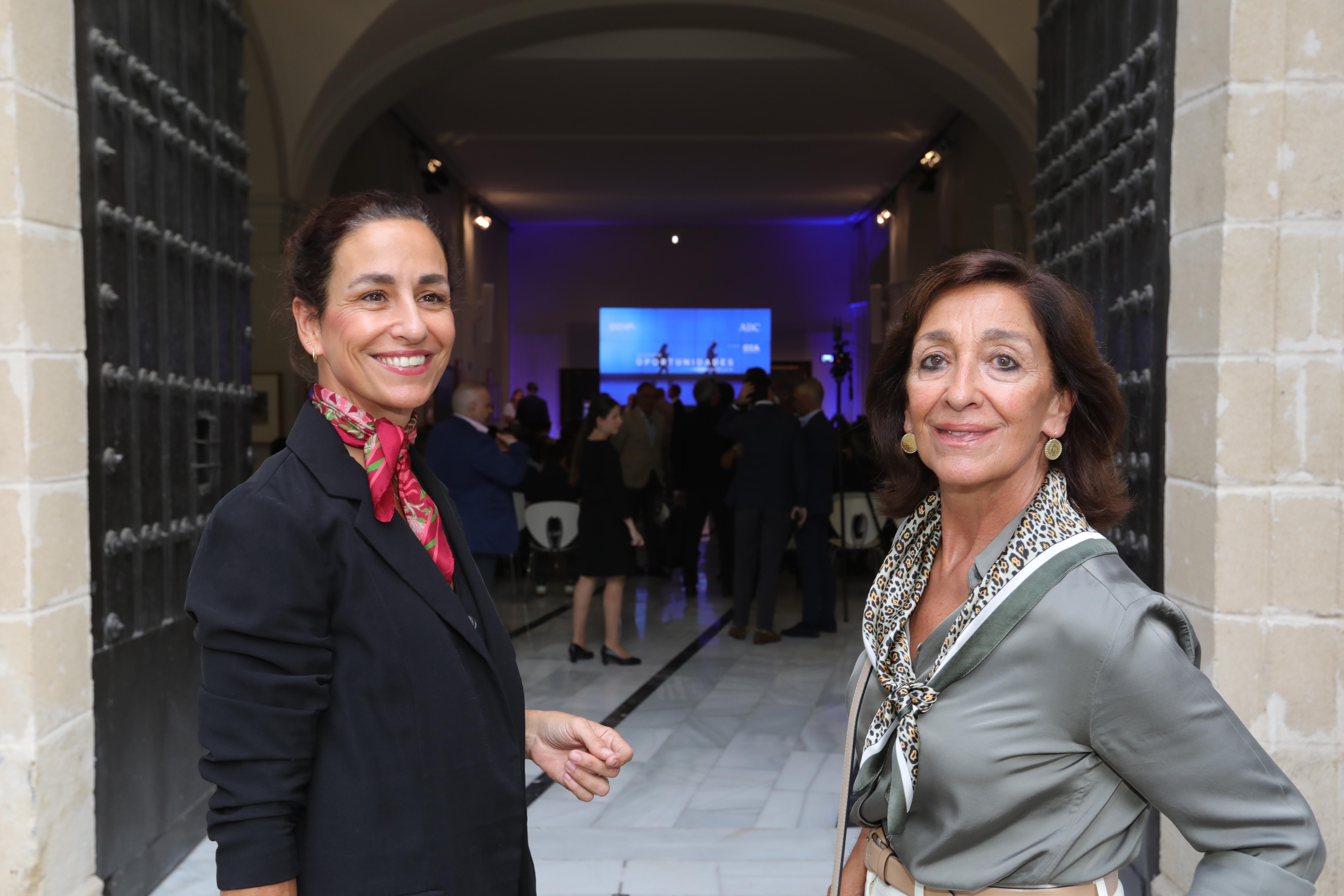 Fatima González Cossio y Encarna Cossio