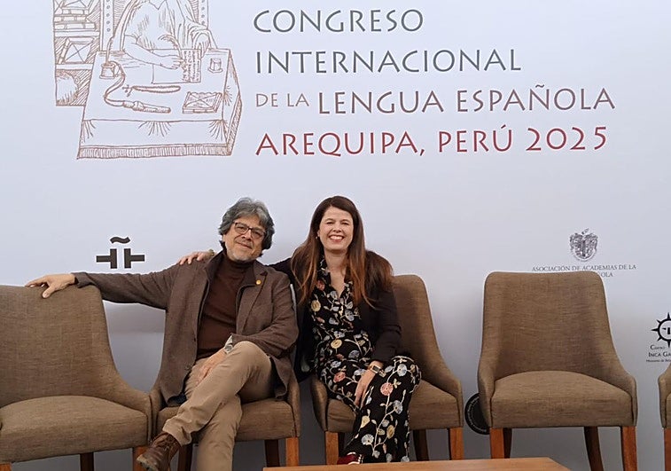 Fernando Iwasaki y Lola Pons han participado en el Congreso Internacional de la Lengua Española de Arequipa