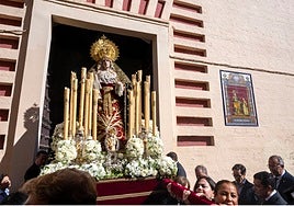 La Virgen de los Dolores de Las Penas volvió a San Vicente bajo una luz radiante