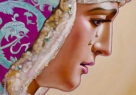 Así es el cartel del 75 aniversario de la dogma de la Asunción de la Esperanza de Triana