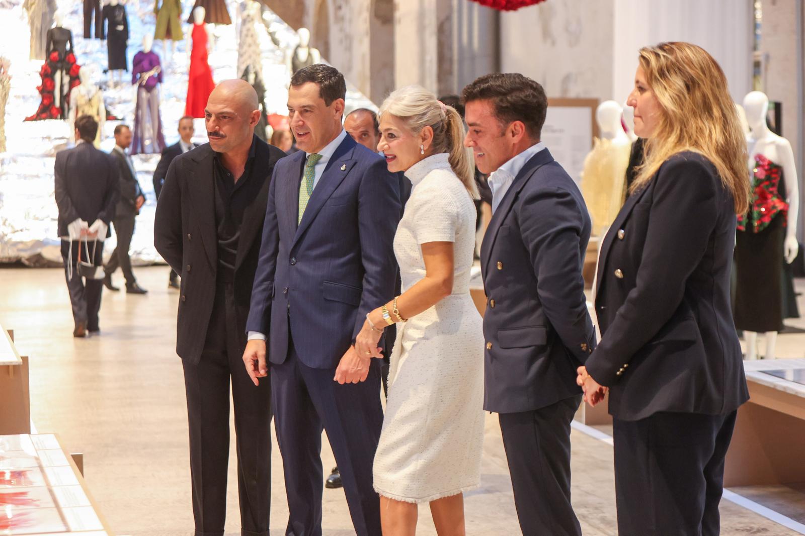 El presidente de la Junta de Andalucía, Juanma Moreno, ha estado en la inauguración
