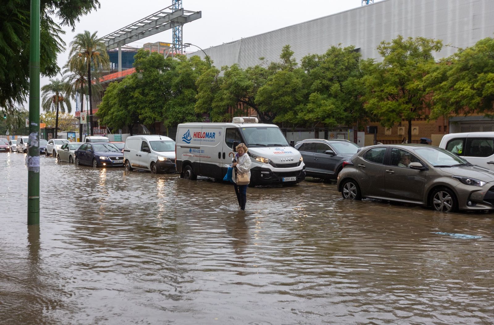 Fuertes lluvias en Sevilla: así afecta la borrasca a la ciudad
