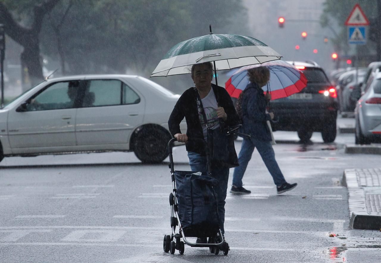 Fuertes lluvias en Sevilla: así afecta la borrasca a la ciudad