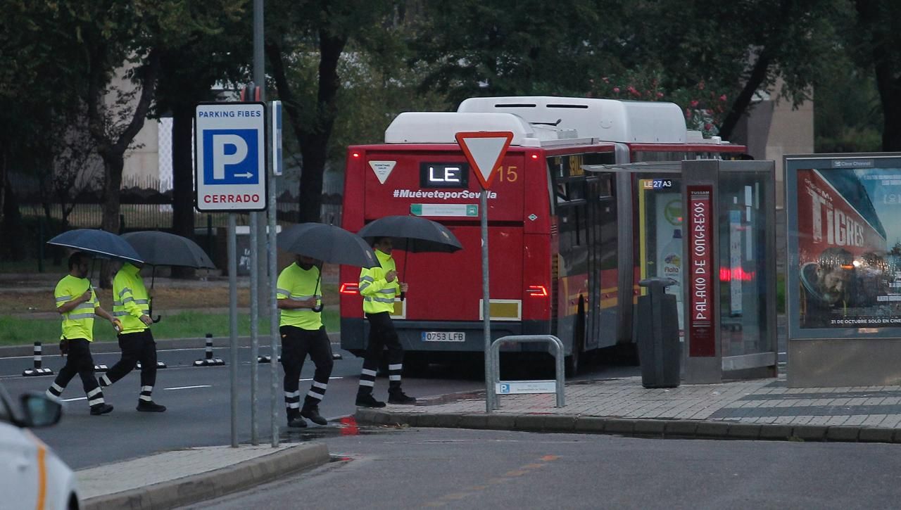 Fuertes lluvias en Sevilla: así afecta la borrasca a la ciudad