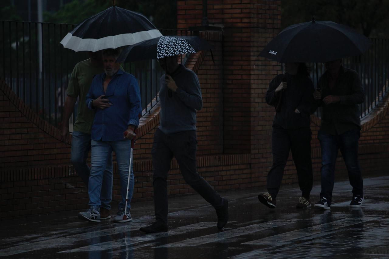 Fuertes lluvias en Sevilla: así afecta la borrasca a la ciudad