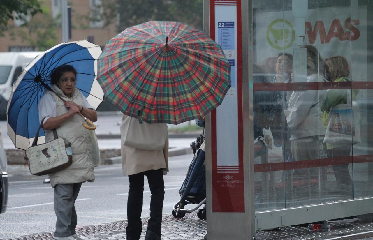 Fuertes lluvias en Sevilla: así afecta la borrasca a la ciudad