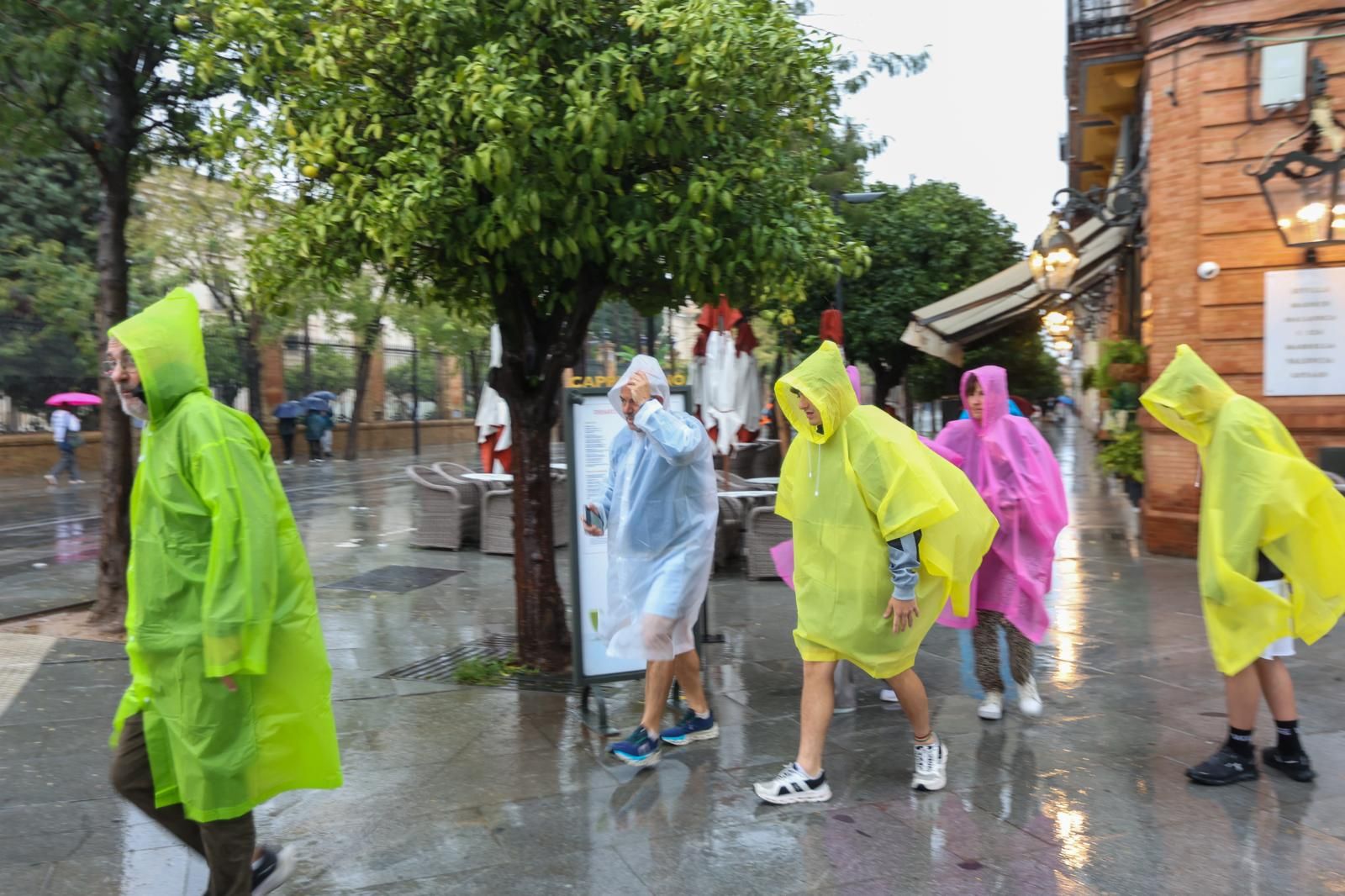 Fuertes lluvias en Sevilla: así afecta la borrasca a la ciudad
