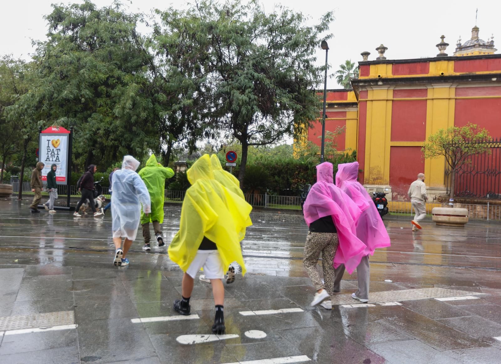 Fuertes lluvias en Sevilla: así afecta la borrasca a la ciudad