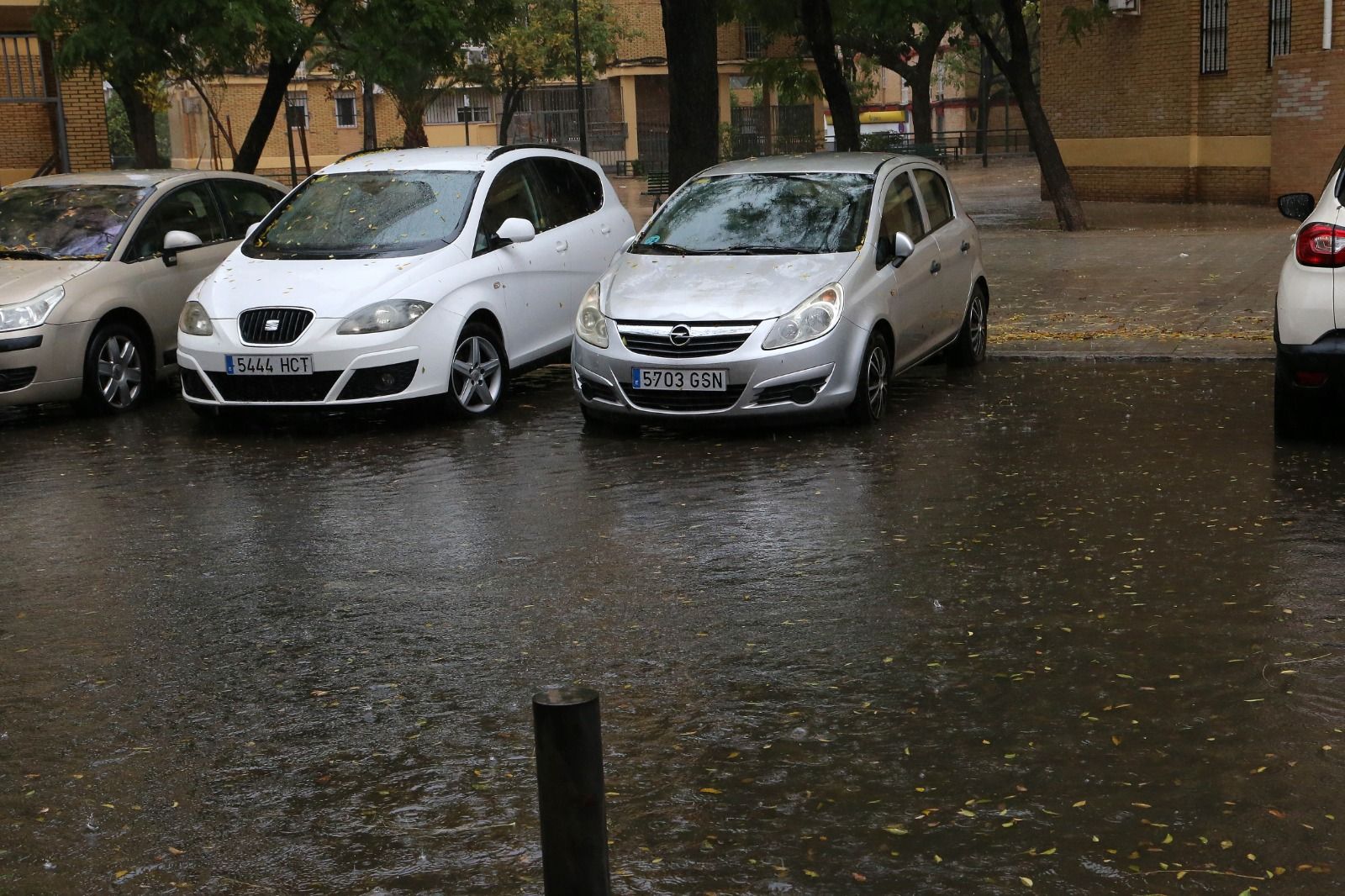 Fuertes lluvias en Sevilla: así afecta la borrasca a la ciudad