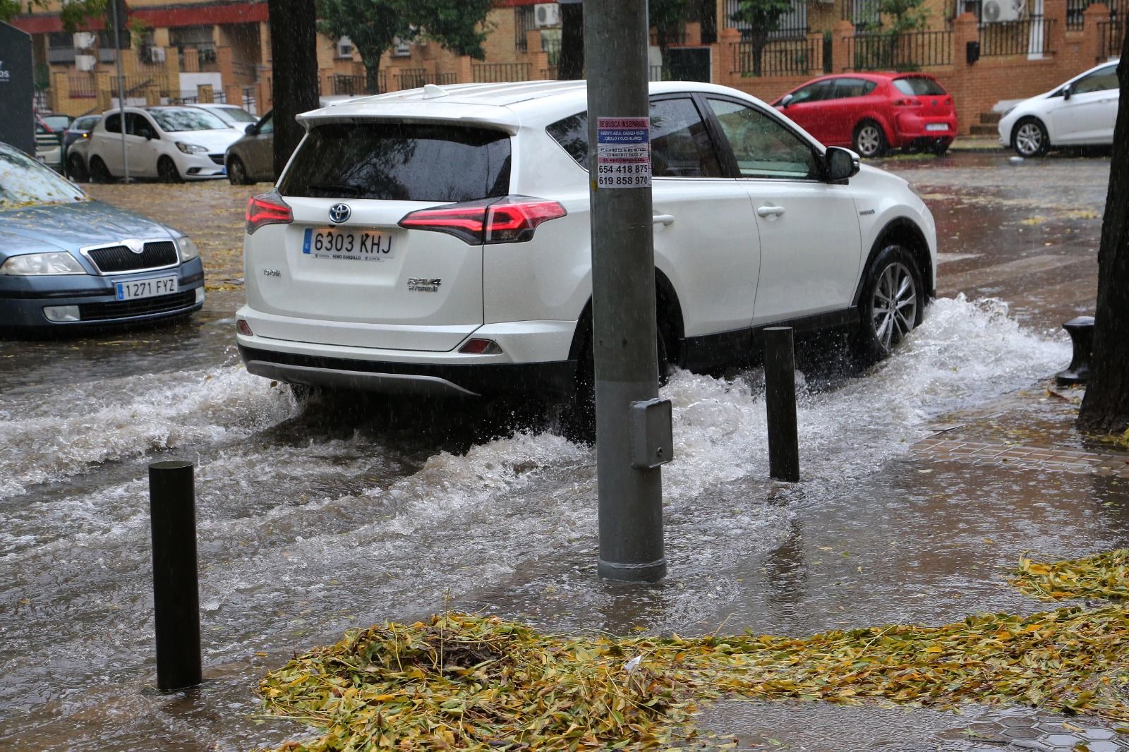 Fuertes lluvias en Sevilla: así afecta la borrasca a la ciudad