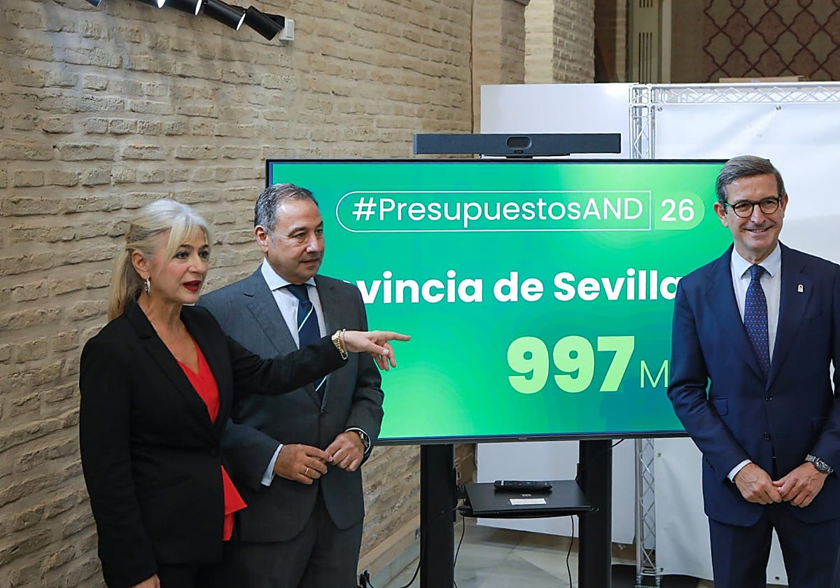 Patricia del Pozo, Ricardo Sánchez y Jorge Paradela