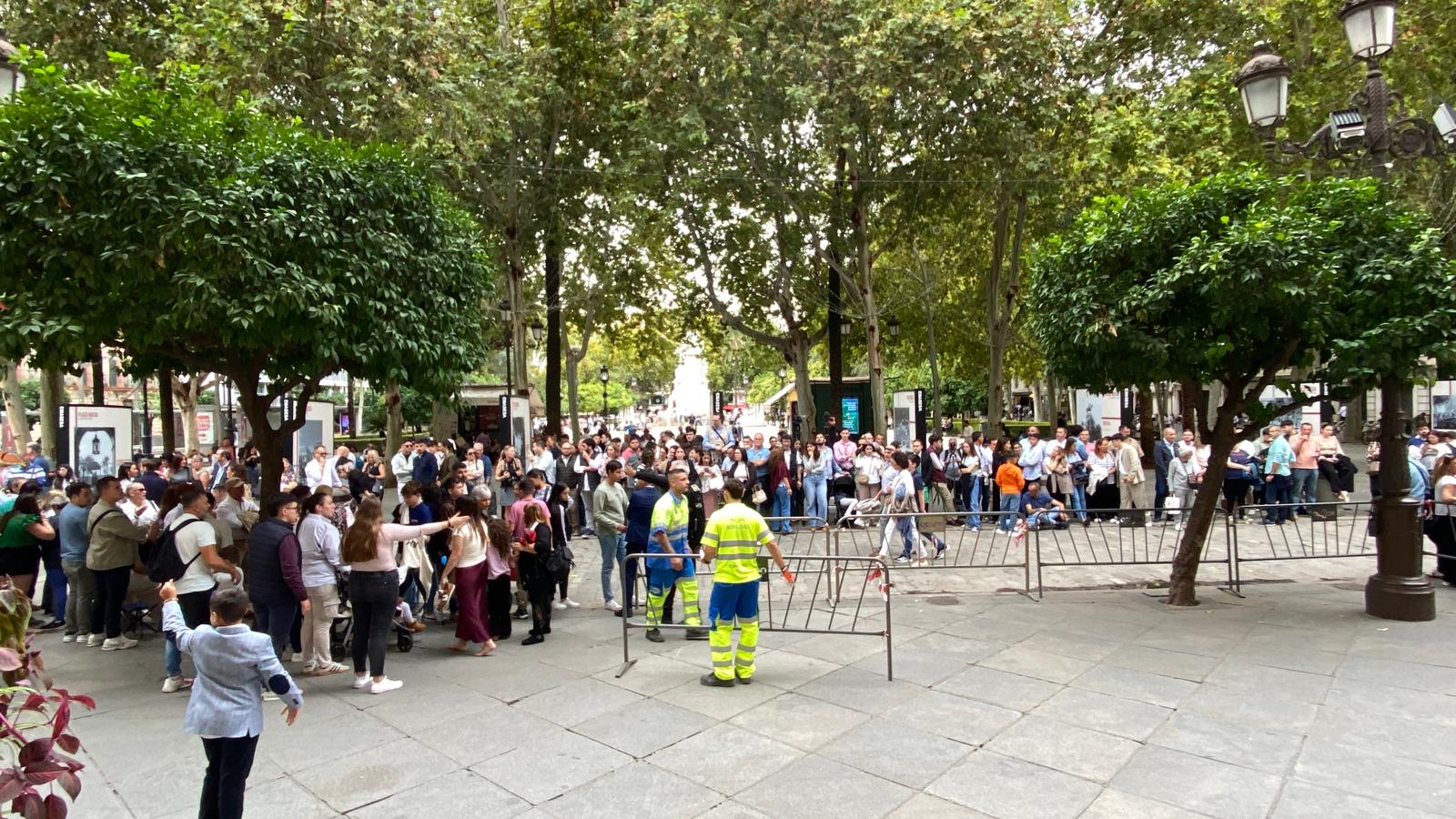 El final de la misión de la Esperanza de Triana, en imágenes