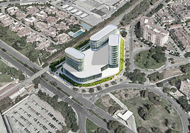 El hotel del centro comercial Zona Este tendrá una torre de nueve plantas