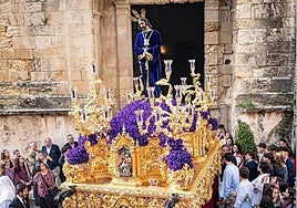 Paco Pardo culmina el dorado del paso del Cautivo de Morón