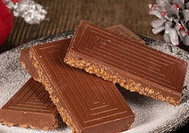 Turrón de chocolate