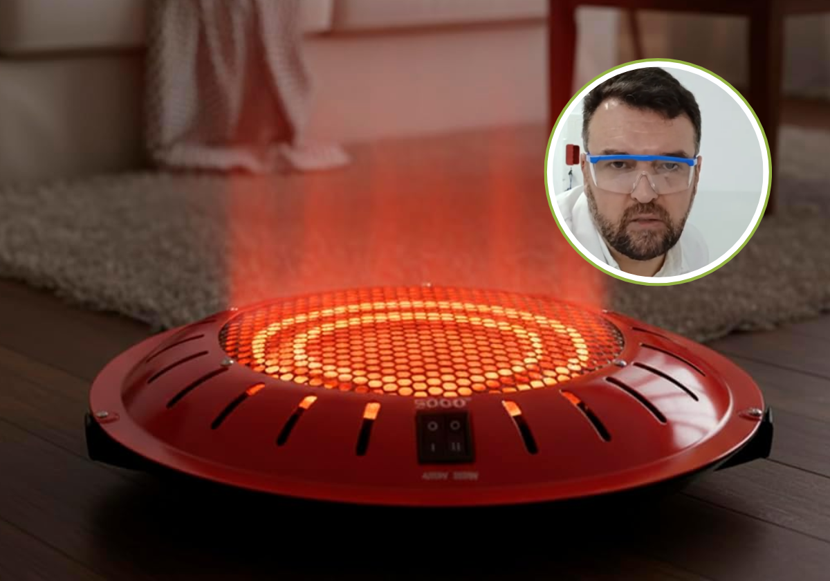 Brasero de mesa camilla sin homologación