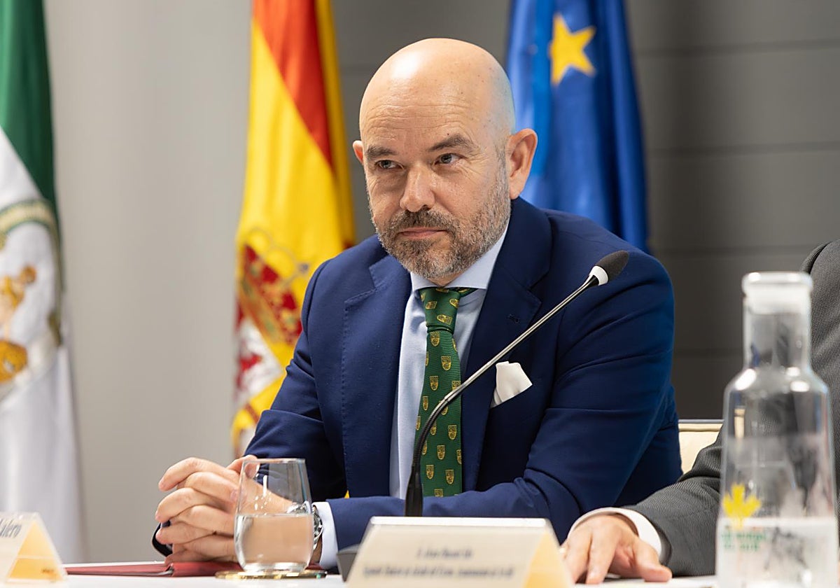 Fernando Vaquero, en la presentación del cartel de la Cabalgata
