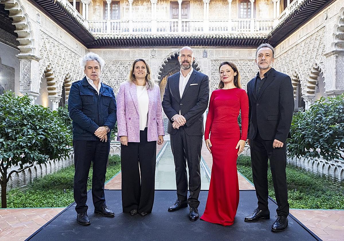 La lectura de las nominaciones se ha celebrado en el Patio de las Doncellas del Alcázar