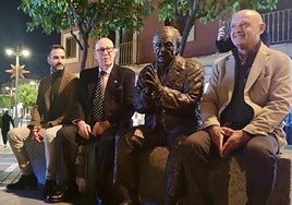 Dos Hermanas dedica un monumento al cantaor flamenco Juan Talega