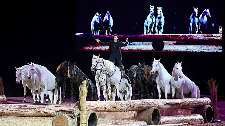 El espectáculo inaugural de Sicab homenajea la memoria de Álvaro Domecq Romero, «la persona más importante de la equitación española»