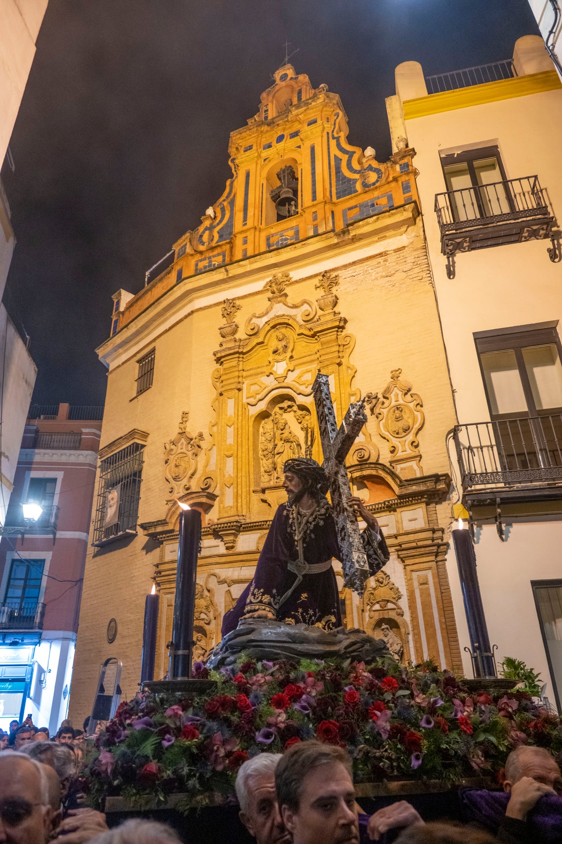 El traslado del Señor de las Penas al Buen Suceso, en imágenes