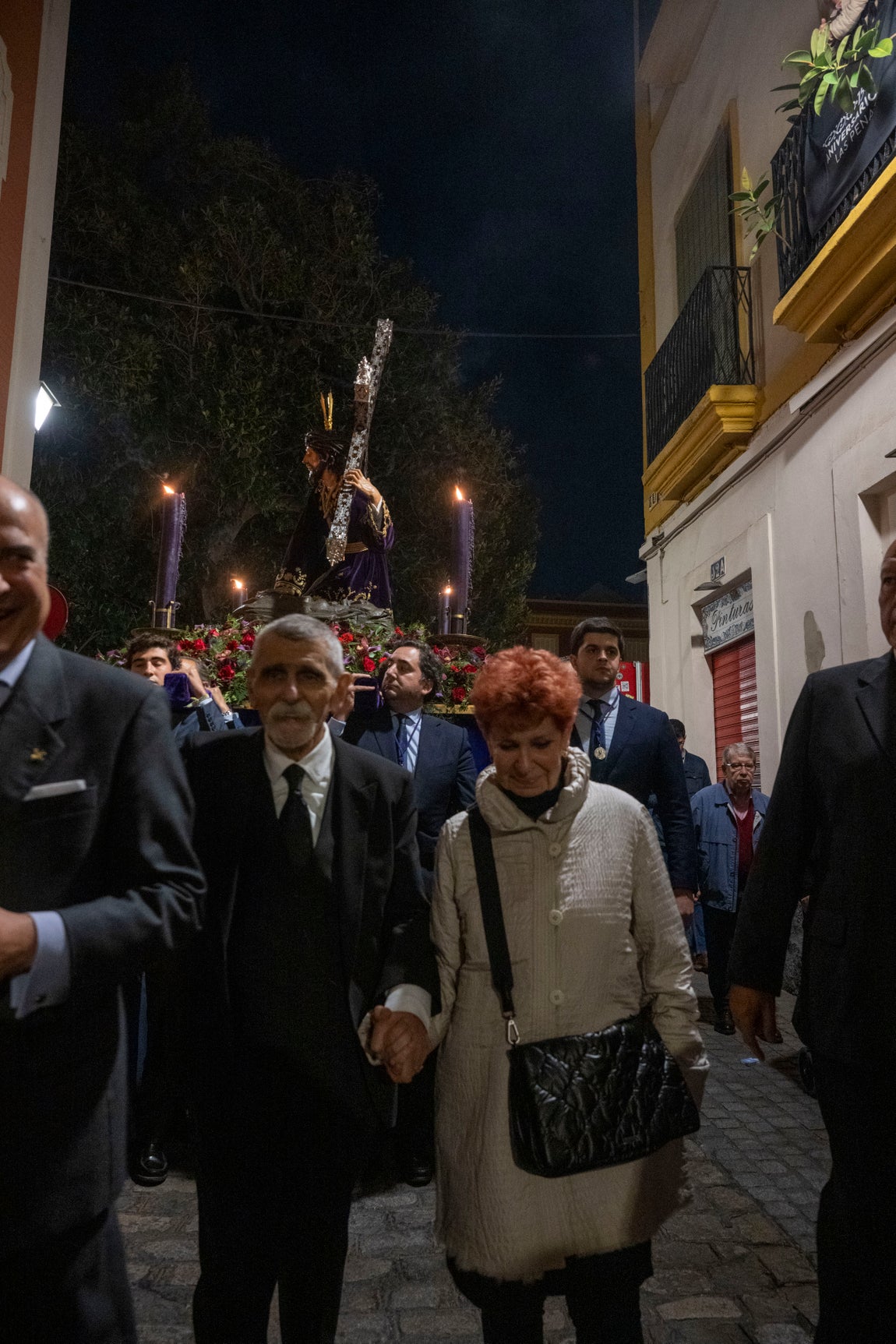 El traslado del Señor de las Penas al Buen Suceso, en imágenes