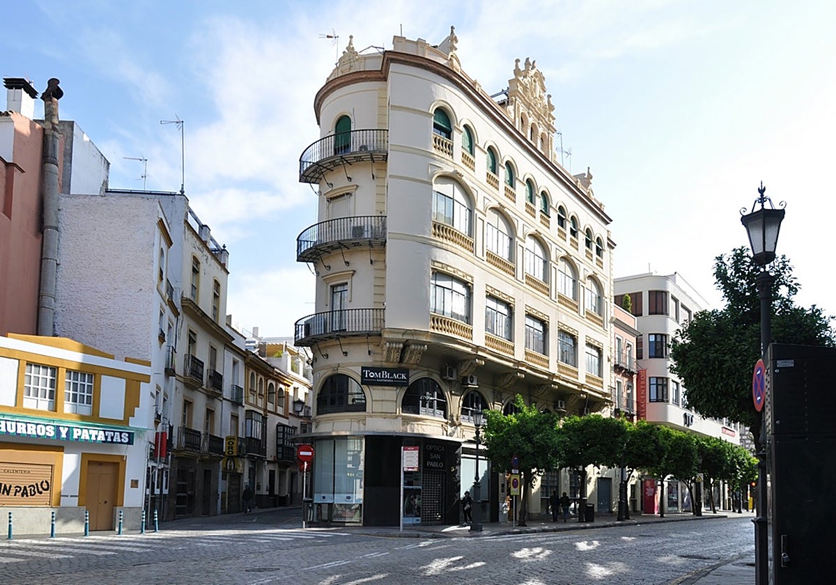 Imagen de archivo de la calle San Pablo, en el Casco Antiguo de Sevilla