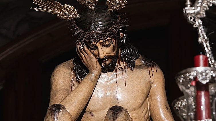La Cena traslada al Cristo de la Humildad y Paciencia al IAPH este jueves para unas pruebas de conservación