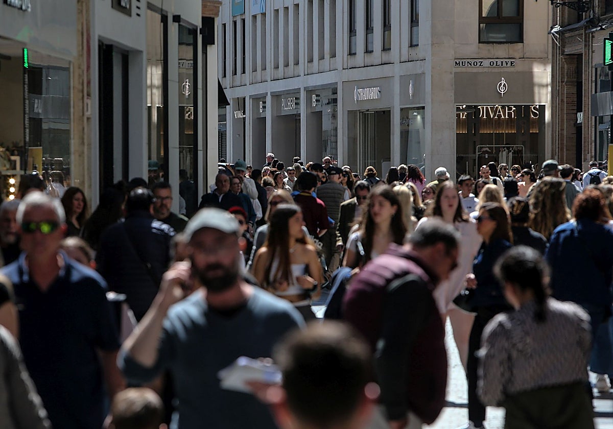 La calle Tetuán de Sevilla