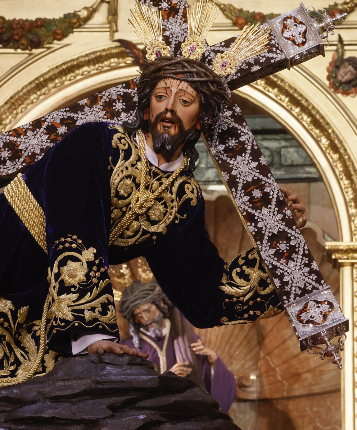 En imágenes, la salida extraordinaria del Señor de las Penas