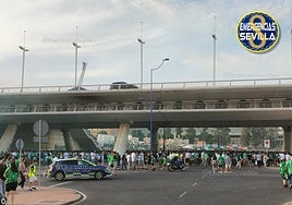 El partido entre el Betis y el Girona de este domingo se queda sin Policía Local