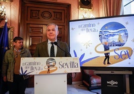 José Luis Sanz recupera el espíritu del mapping en la Plaza de San Francisco para esta Navidad