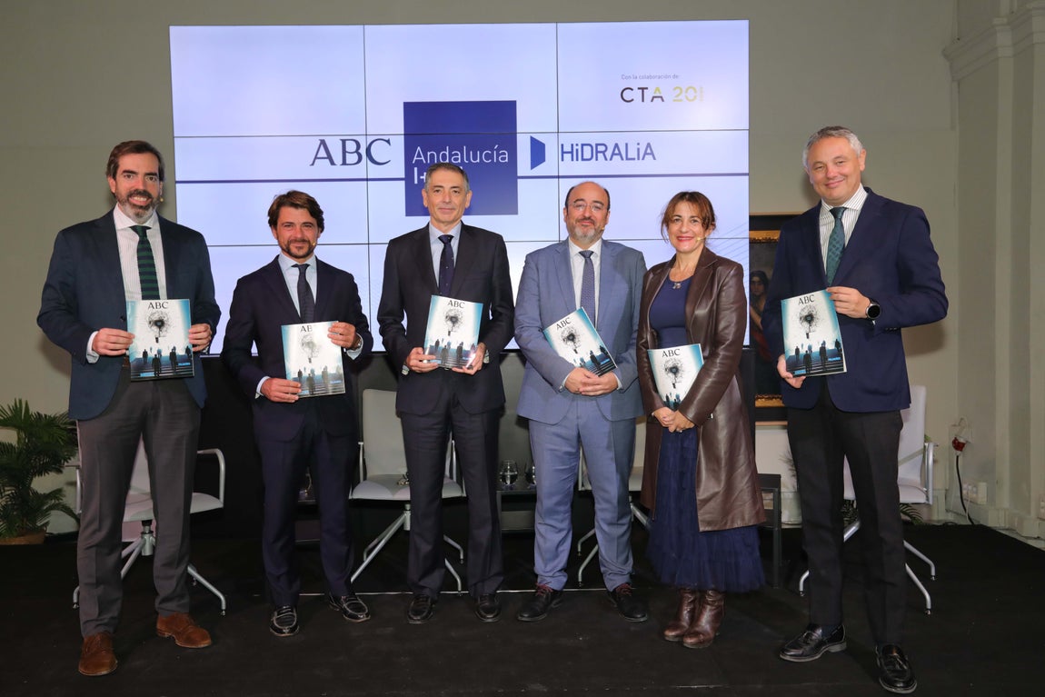 Luis Montoto, Beltrán Pérez, Ramiro Angulo, Marcos Martín, María José Escalona y Alberto García Reyes