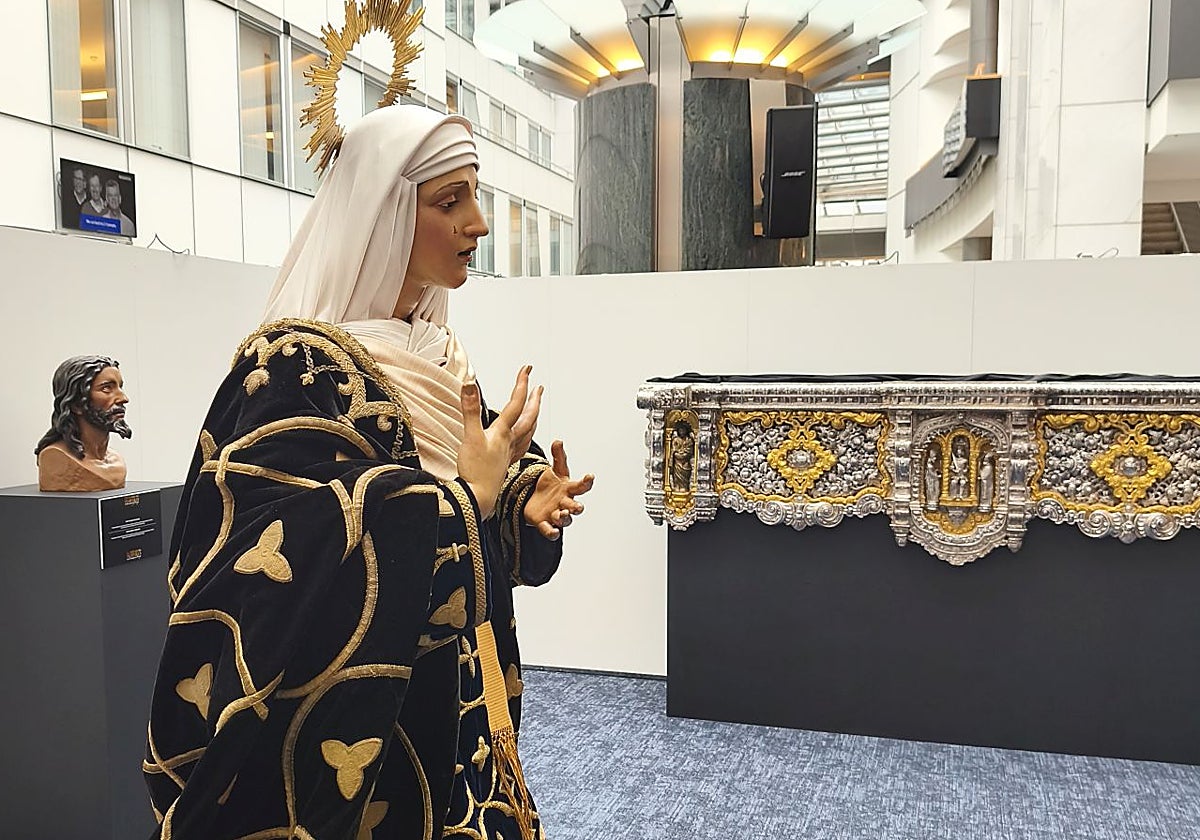 Exposición de arte sacro sevillano en el Parlamento Europeo
