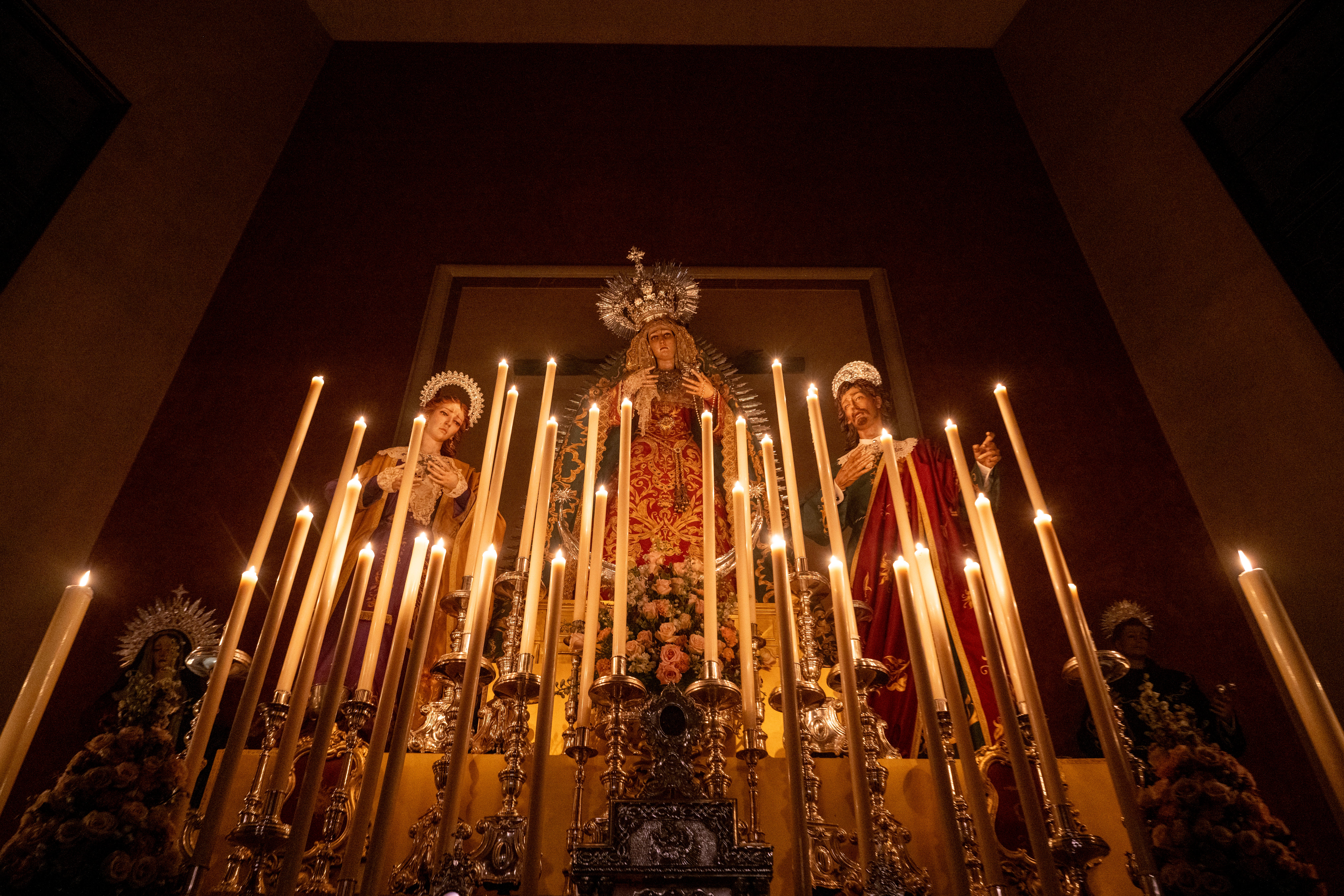 Las imágenes de los cultos de la Virgen del Sol